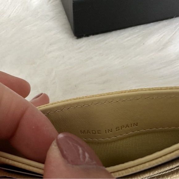 Chanel Caviar Gold Card Holder Wallet - Full Set - Picture 1 of 4